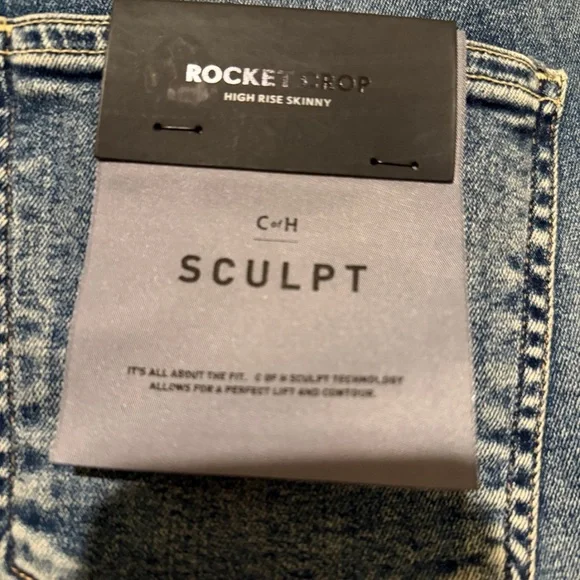 NWT Citizens of Humanity Rocket Crop in Story Mid Rise Stretch Skinny Jeans 30 - Picture 3 of 9